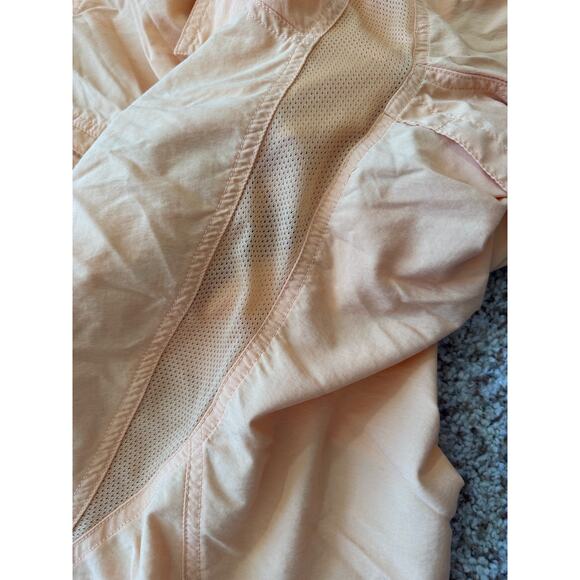 Mountain Hardware Long sleeve, button down, shirt, size LG; Orange, Vintage - Picture 9 of 12